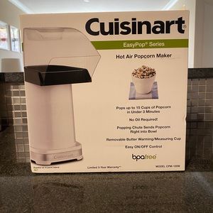 New Cuisinart Easypop Popcorn Machine